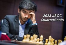 Gukesh and Pranav Shine in the 2023 JSCC Quarterfinals 2023 JSCC Quarterfinals